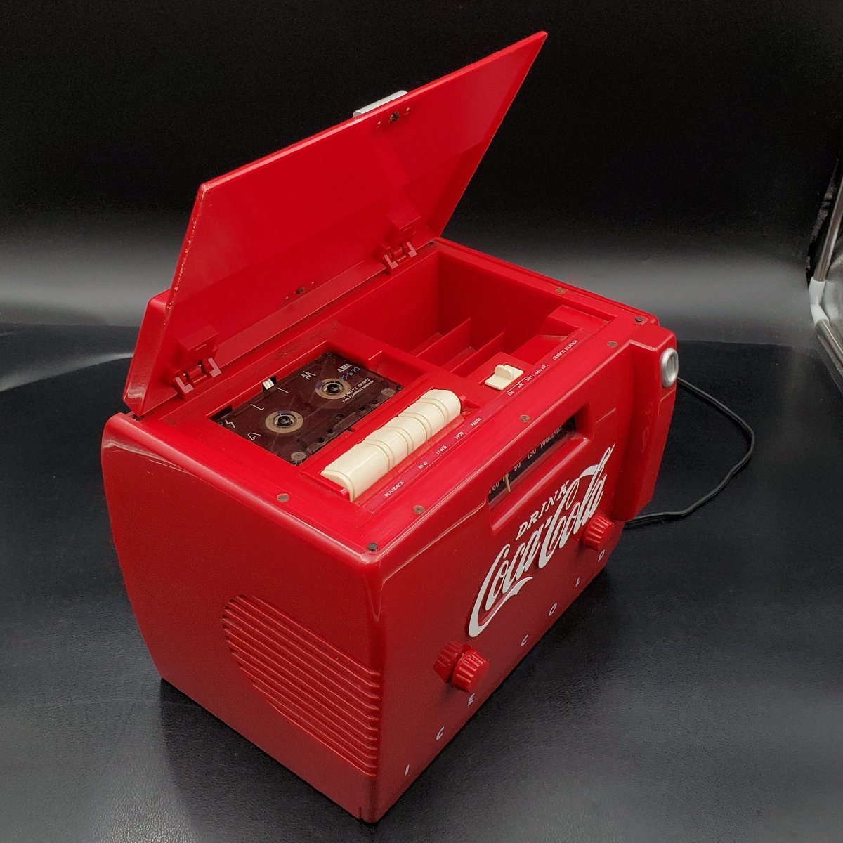 宝蔵】 Coca-Cola コカ・コーラ クーラー型ラジオカセット 宝蔵】 Coca-Cola コカ・コーラ クーラー型ラジオカセット