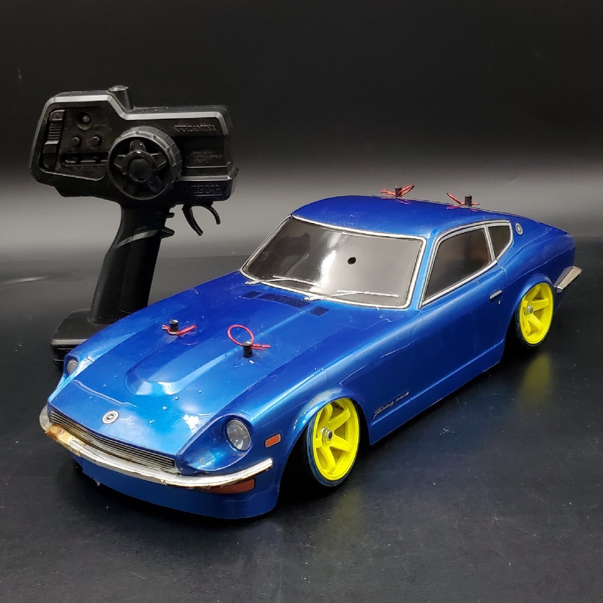 宝蔵】タミヤ 1/10RC XB フェアレディ240Z (TT-01D TYPE-E) ドリフト
