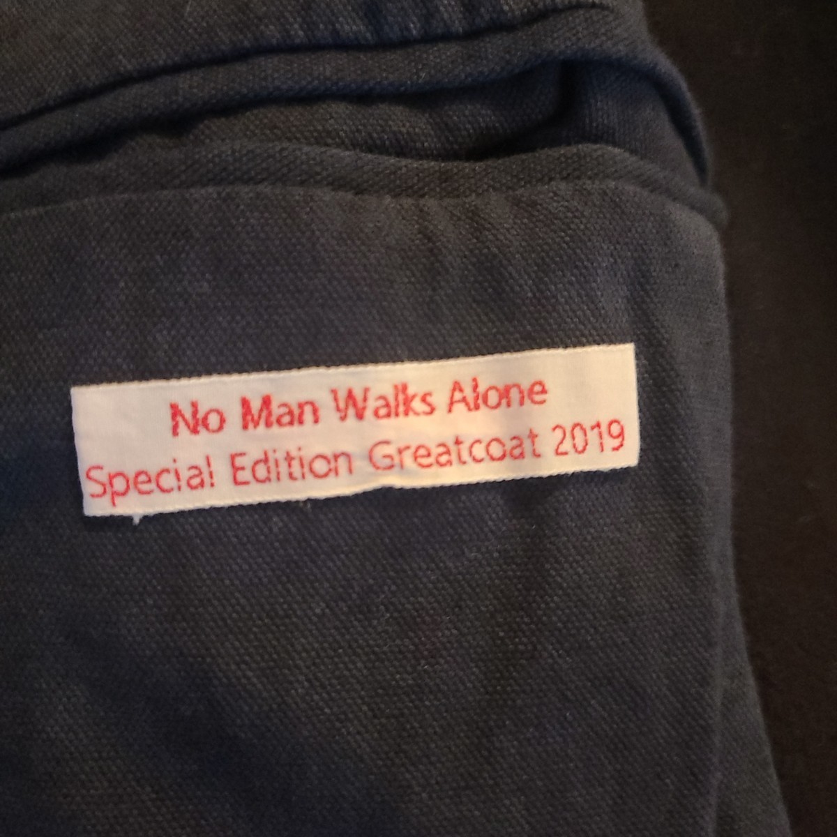 FRANK LEDER フランクリーダー No Man Walks Alone Special Edition Greatcoar 2019 国内未発売 別注 グレートコート_画像6