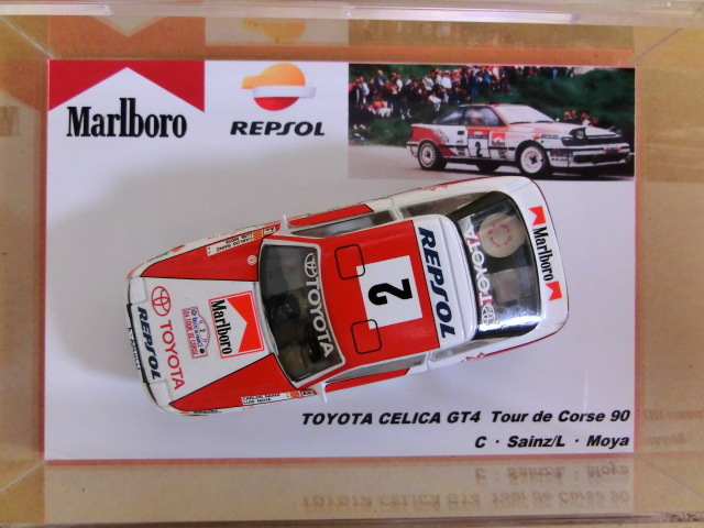 *Trofeu1/43 Toyota Celica GT4 90\' tool *do* Corse autograph tsumoya Marlboro specification 