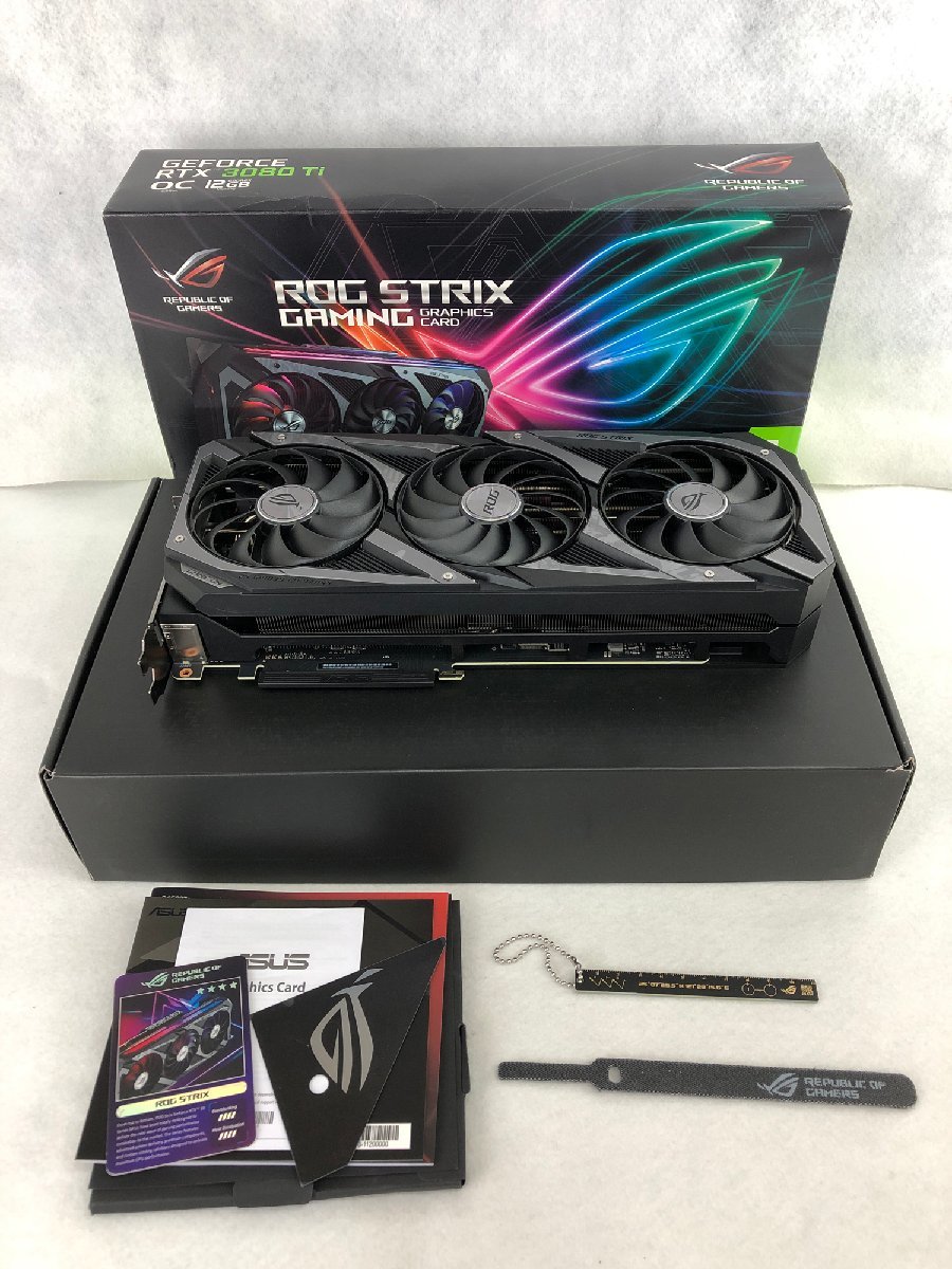 ★中古品★グラフィックボード ROG-STRIX-RT3080Ti-012G-GAMING ASUS_画像1