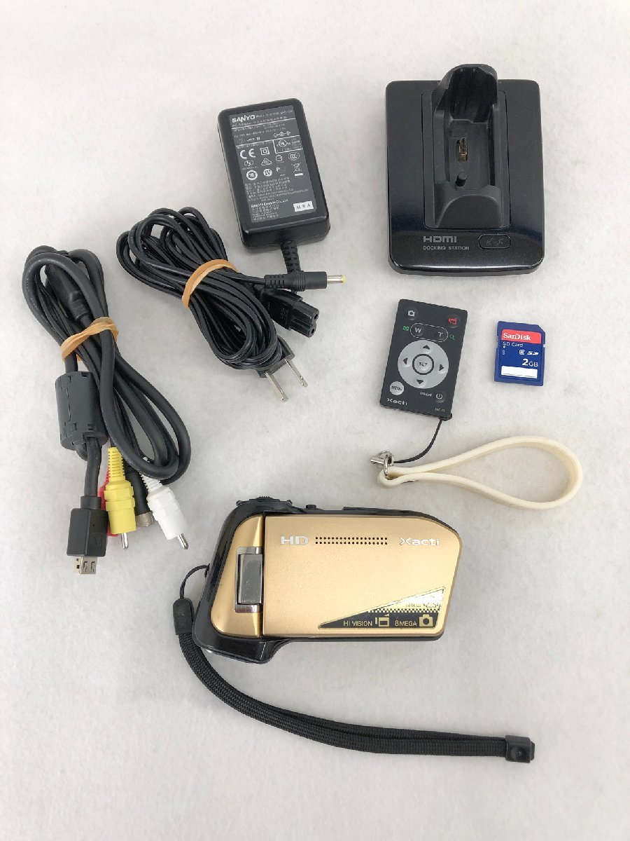 ★中古品★ビデオカメラ DMX-HD800 SANYO_画像1