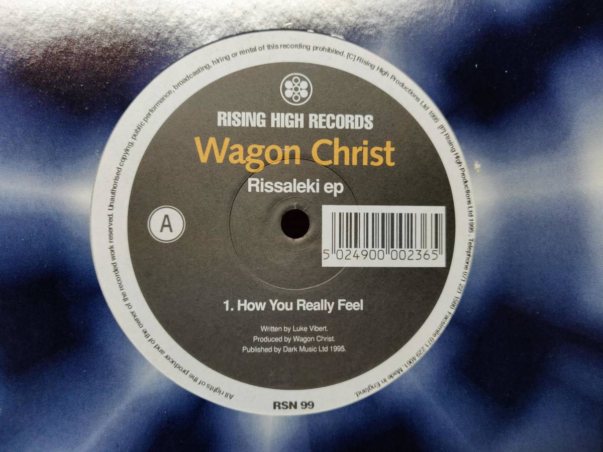 Wagon Christ / Rissalecki EP Rising High Records ライジング・ハイ アナログ レコード LP 12インチ テクノ_画像5