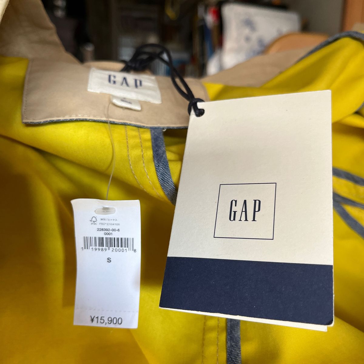 ＧＡＰ　メンズ　ステンカラーコート　Ｓサイズ