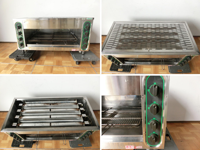中古厨房 タニコー 業務用 上火式 赤外線グリラー 都市ガス TIG 中古厨房 タニコー 業務用 上火式 赤外線グリラー 都市ガス TIG