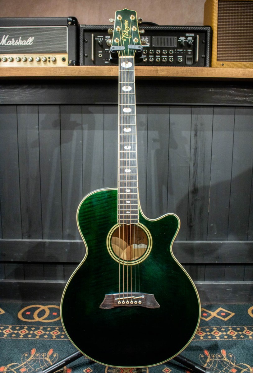 中古　Takamine NPT-115 プリアンプ無し ピックアップ付き　ハードケース付き_画像1