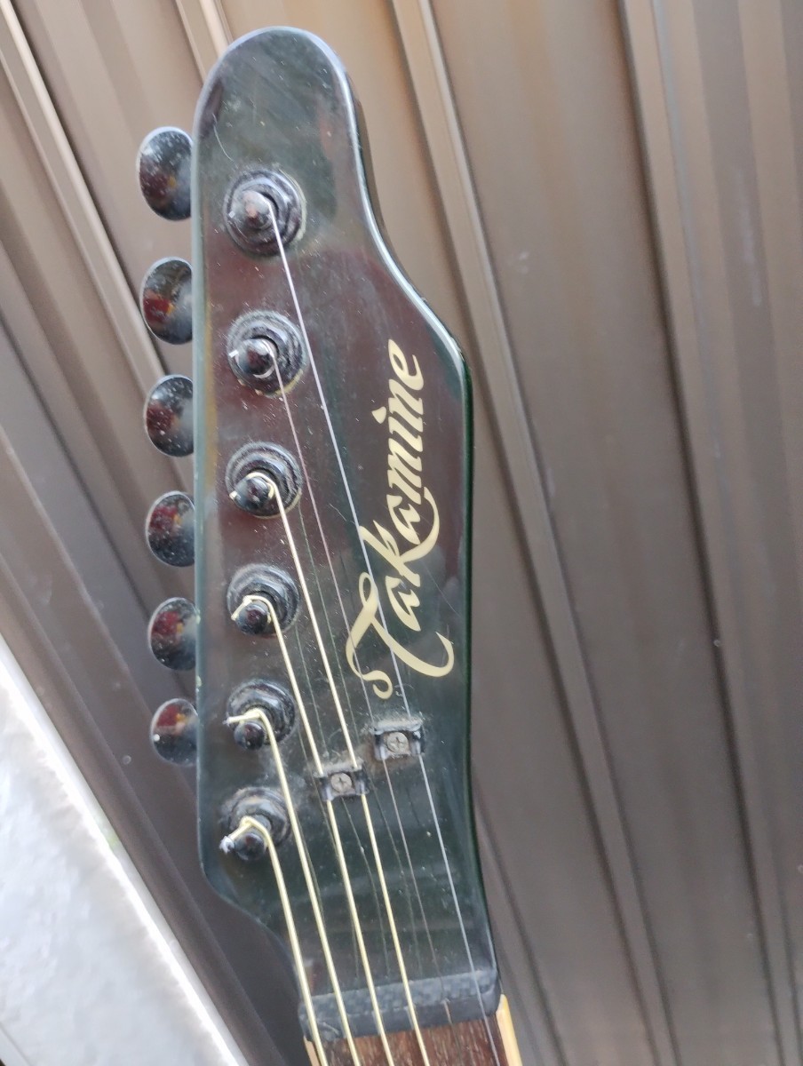 中古②　Takamine NPT-110-6 プリアンプ無し ピックアップ付き_画像2