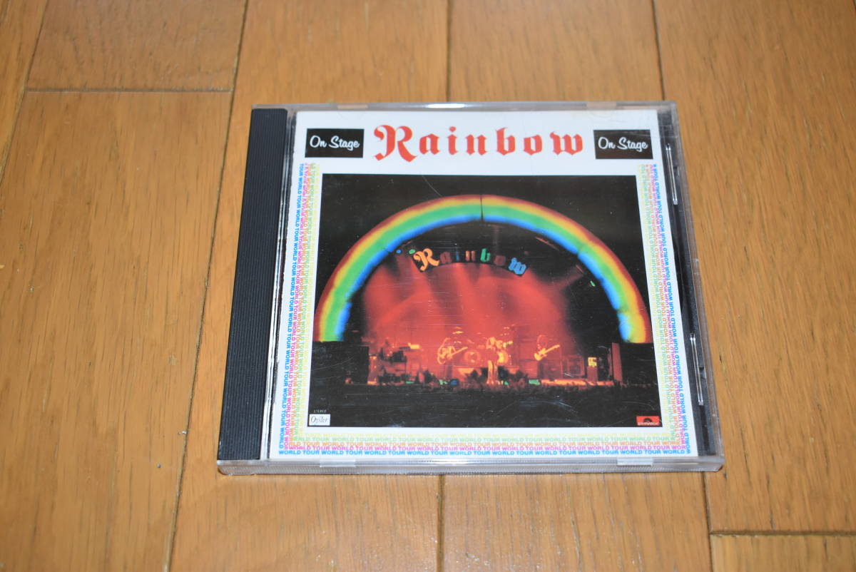  Rainbow Rainbow * on * stage * domestic record * Ricci -* black moa ro knee * James * Dio cozy *pa well 