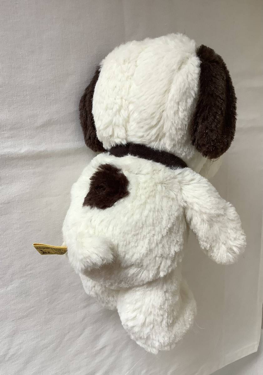 【美品！】スヌーピー　SNOOPY ぬいぐるみ　ナガシマコーポレーション　ハグハグ　モカ　座高20cm S_画像7