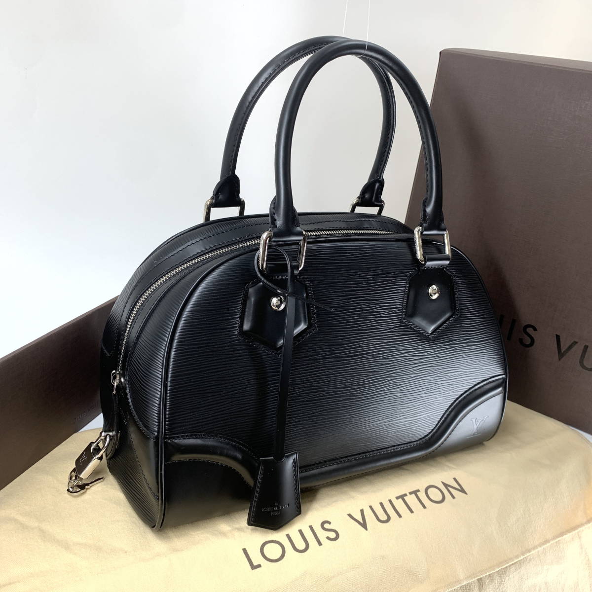 1円【新品・未使用】LOUIS VUITTON ルイヴィトン 未使用品 エピ ボーリングモンテーニュ PM ハンドバッグ M59322 レディース メンズ_画像3