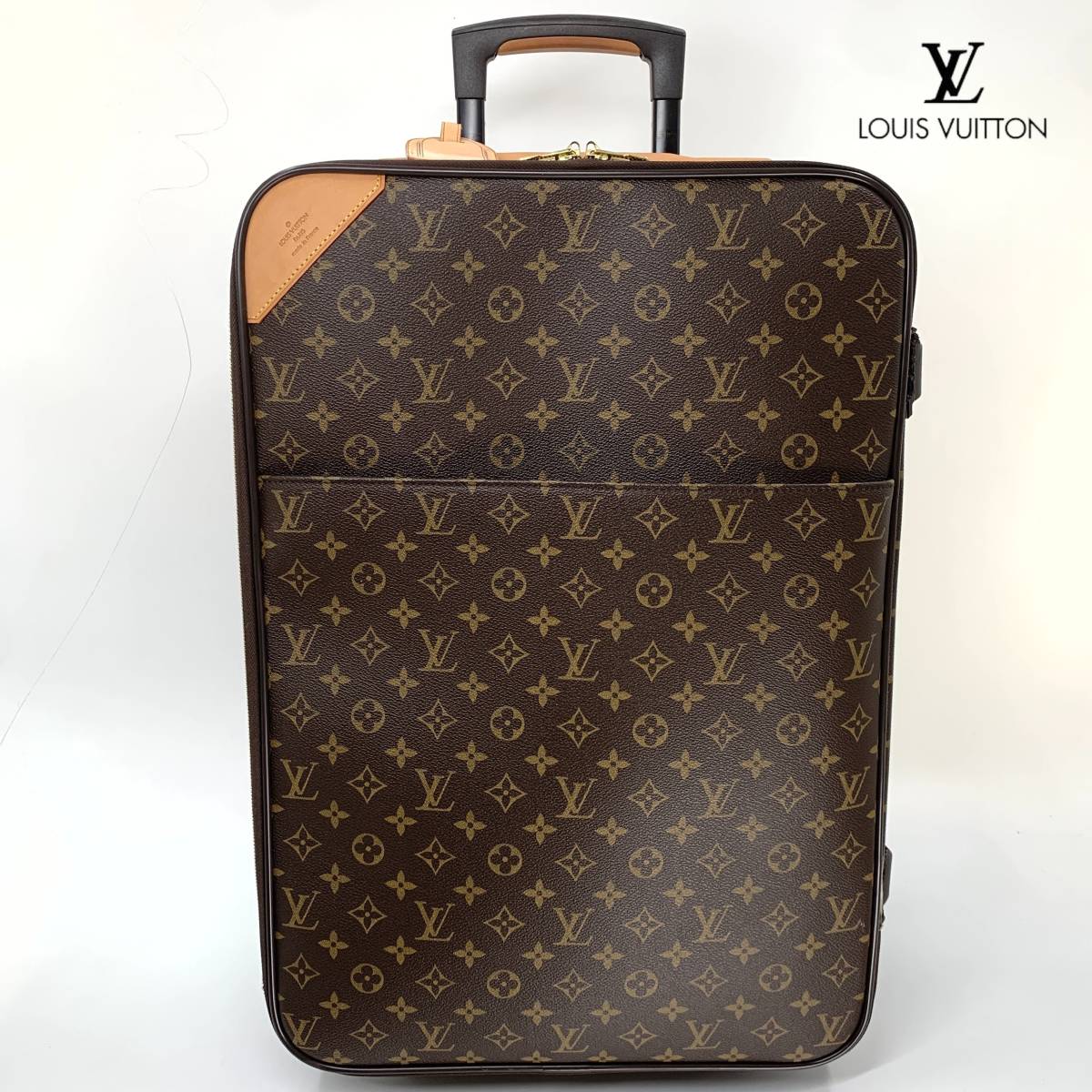 【超極美品】LOUIS VUITTON ルイヴィトン モノグラム ぺガス55 キャリーバッグ スーツケース 旅行 トラベル メンズ レディース 鞄