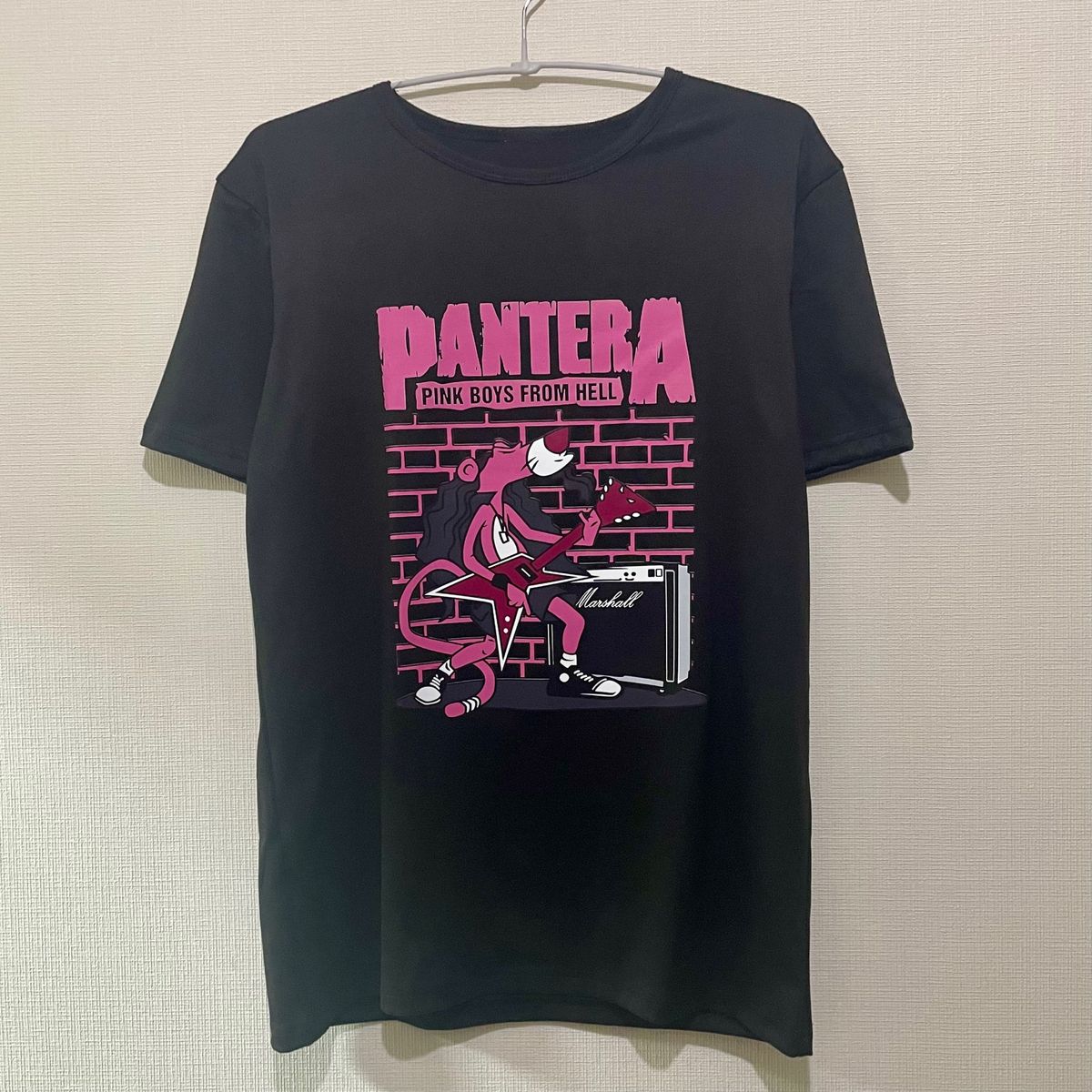 PANTERA Tシャツ フリーサイズ ピンクパンサー パンテラ Tee