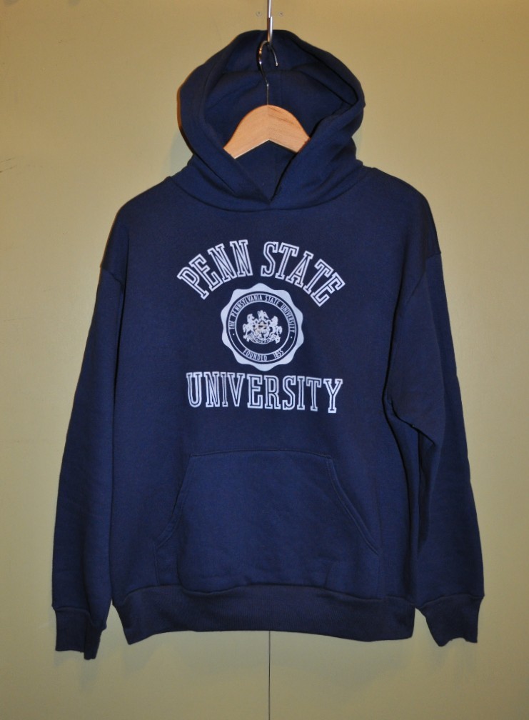 ユーズド 80年代 PENN STATE UNIVERSITY ペン ステート ユニバーシティー フード スウェットシャツ MADE IN USA