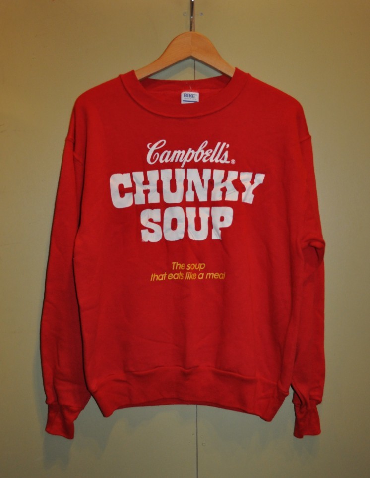 デッドストック 80年代 CAMPBELL'S CHUNKY SOUP キャンベル チャンキー スープ スウェットシャツ