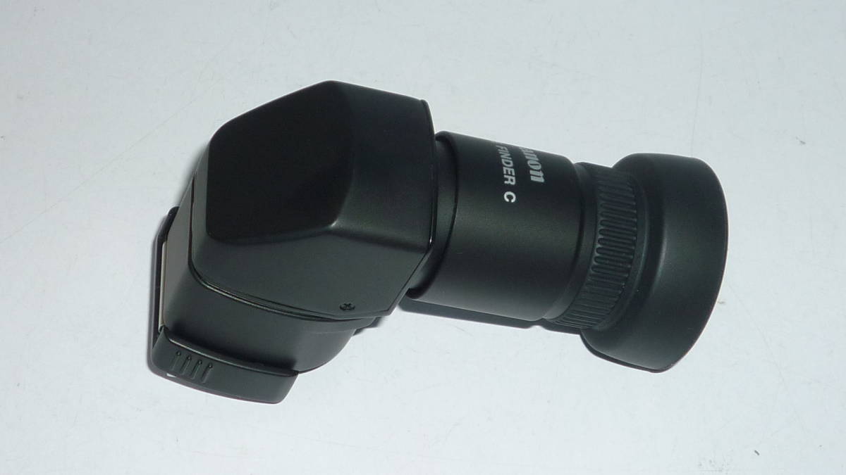 51023-8 ジャンク Canon ANGLE FINDER C キャノン アングルファインダーC  + ソフトケースの画像4