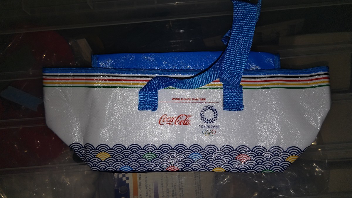 コカコーラ　オリンピック2020　限定　保冷バッグ　未使用_画像1