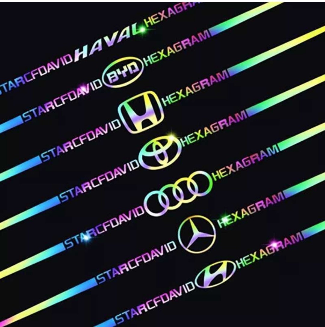  Mercedes Benz тент грамм стикер (65) Rainbow радуга 1P#ABCGEVSL Class LC GLE CLA SL W201W202W203W205W211W212W213W214W218W220