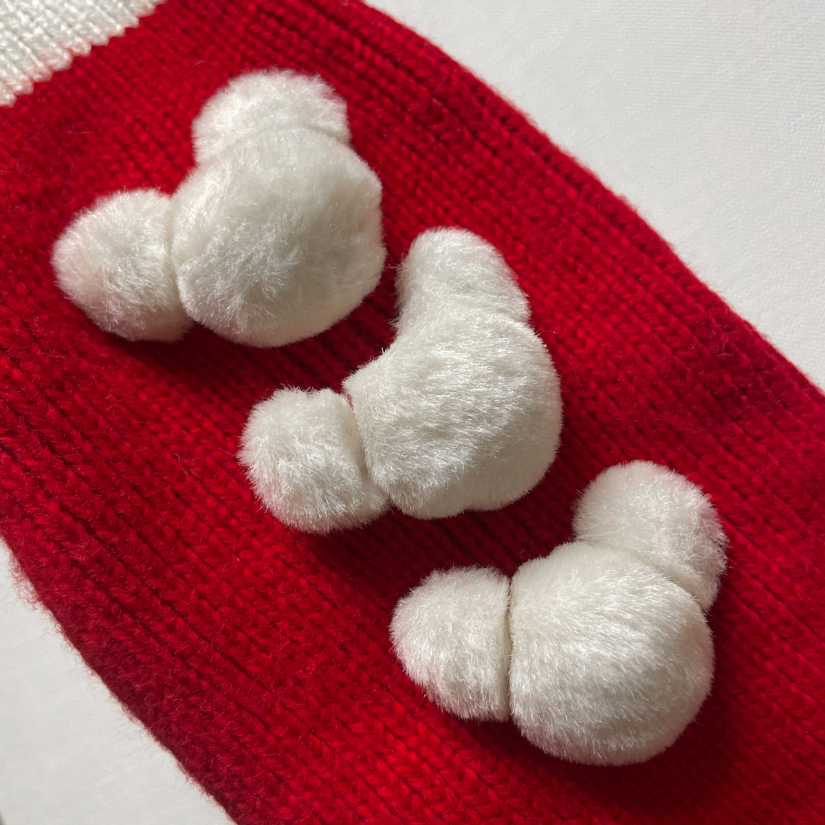 ミッキーマウス ディズニー クリスマス カラー サンタクロース ニット 3S クリエイティブヨーコ 小型犬 服_画像5