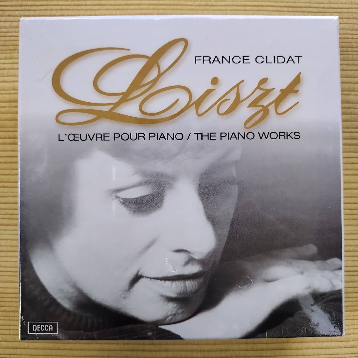 未開封新品 14CD-BOX DECCA フランス・クリダ/France Clidat - リスト：ピアノ作品集　b2NZB003W16T0Y_画像1