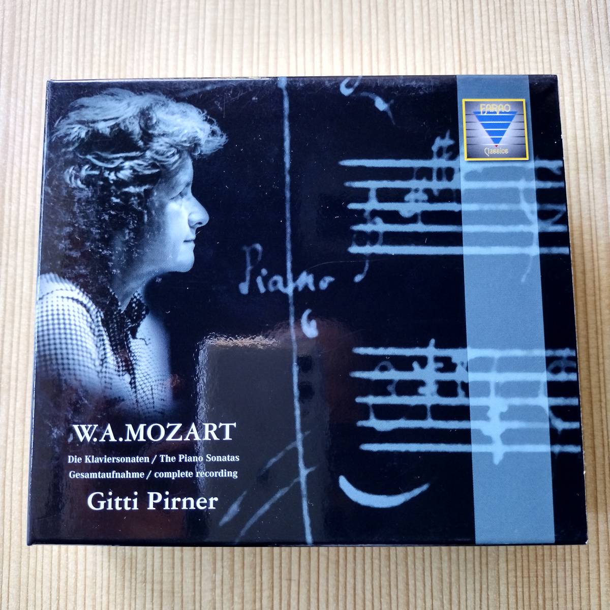 5CD-BOX ギッティ・ピルナー/Gitti Pirner - モーツァルト：ピアノ・ソナタ全集　※Vol.1&3は未開封　※梱包形態注意　a3XB000065ASO_画像1