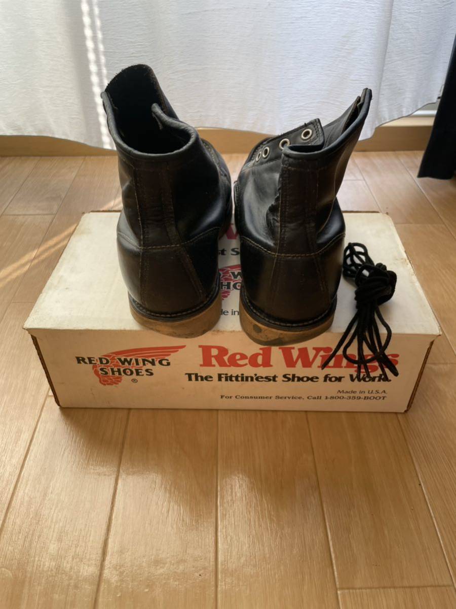 ★RED WING レッドウィング 8179★アイリッシュセッター 黒 茶芯 97年製_画像2