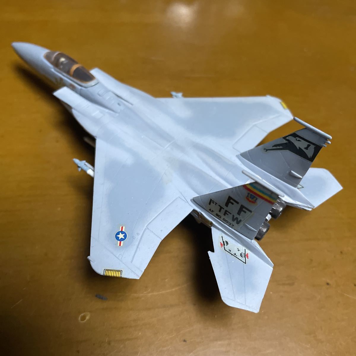 プラモデル 1/144 F15イーグル 完成品_画像4