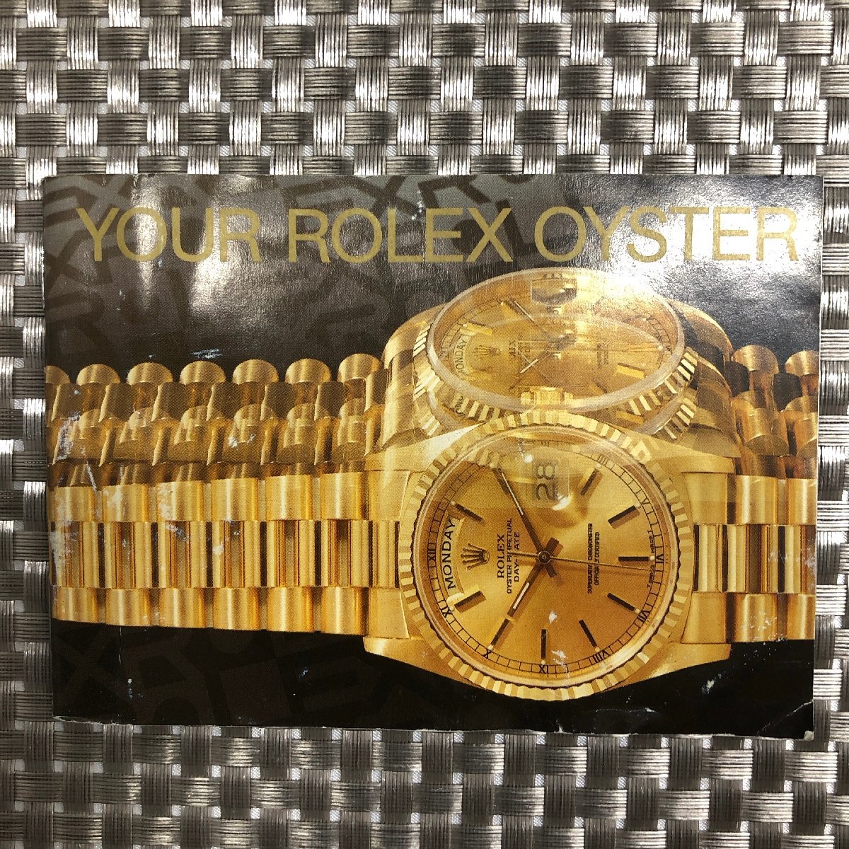 【現状品/インボイス登録店/KU】ROLEX ロレックス オイスターパーペチュアル 冊子のみ MZ1113の画像1