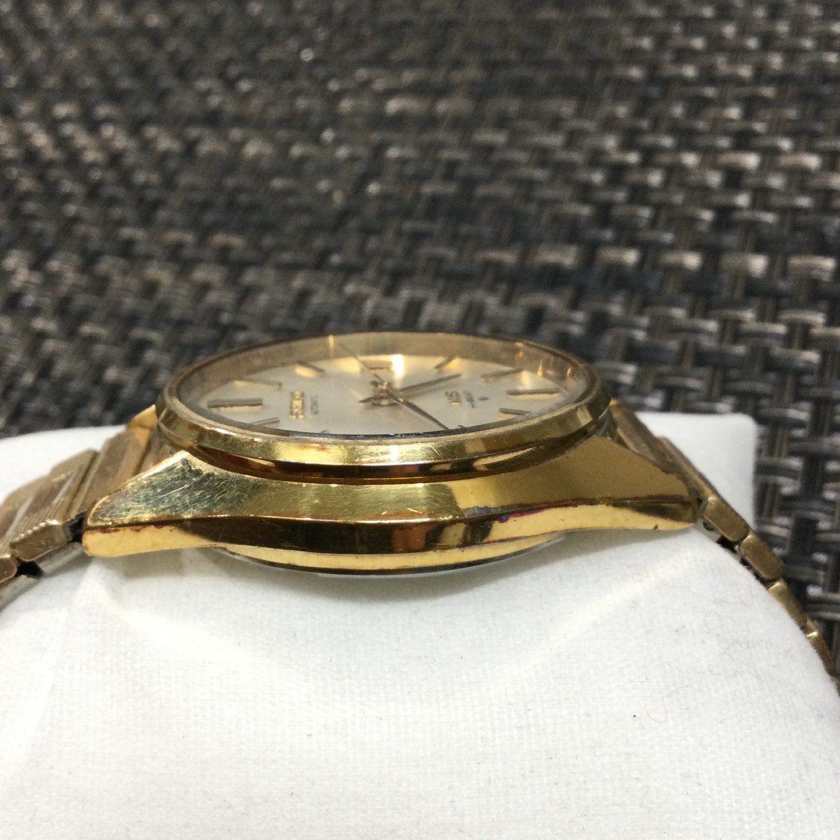 【中古現状品/インボイス登録店/TO】SEIKO セイコー KS キングセイコー ハイビート 自動巻き 腕時計 5625-8001 シルバー文字盤　MZ1114/005_画像4