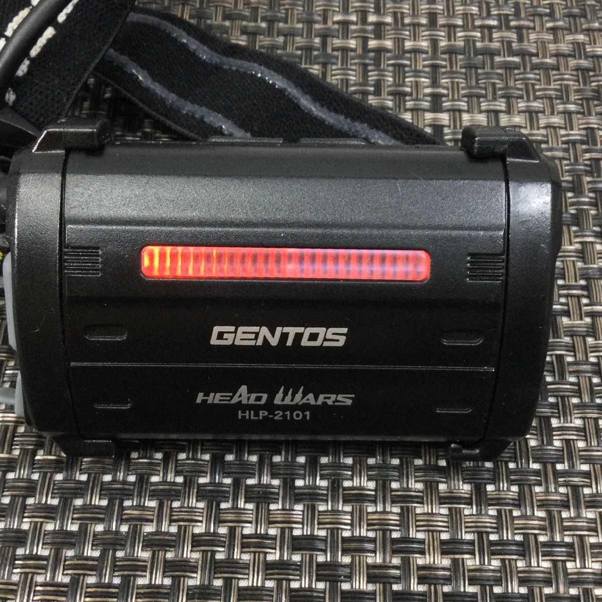 【中古品/インボイス登録店/TO】ジェントス GENTOS HLP-2101 LEDヘッドライト USB フラッシュ機能付き RS1118/0005_画像5