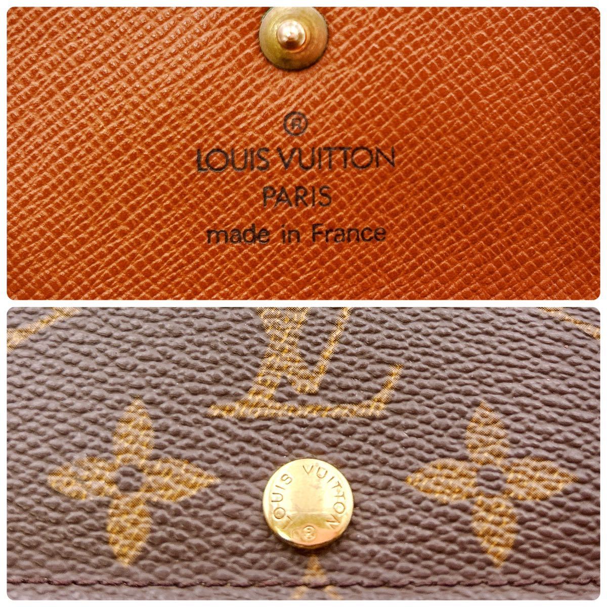 【A231012】★外観美品★LOUIS VUITTON ルイヴィトン モノグラム ポルトモネ プラ コインパース　コインケース 小銭入れ　M61930_画像6