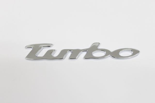 ハイグレード 高品質 ターボ TURBO エンブレム ポルシェ風 ダウンサイジング コペン ミラジーノ N-BOX タント ハスラー タフト ワゴンRの画像1