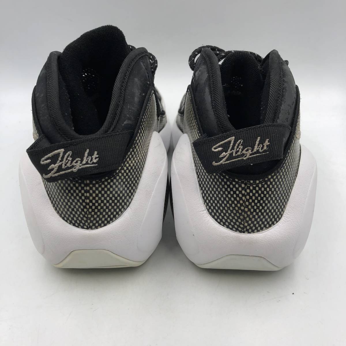 NIKE AIR ZOOM FLIGHT 95 BLACK WHITE　エアズームフライト　95　メンズ　シューズ　ブラック　ホワイト