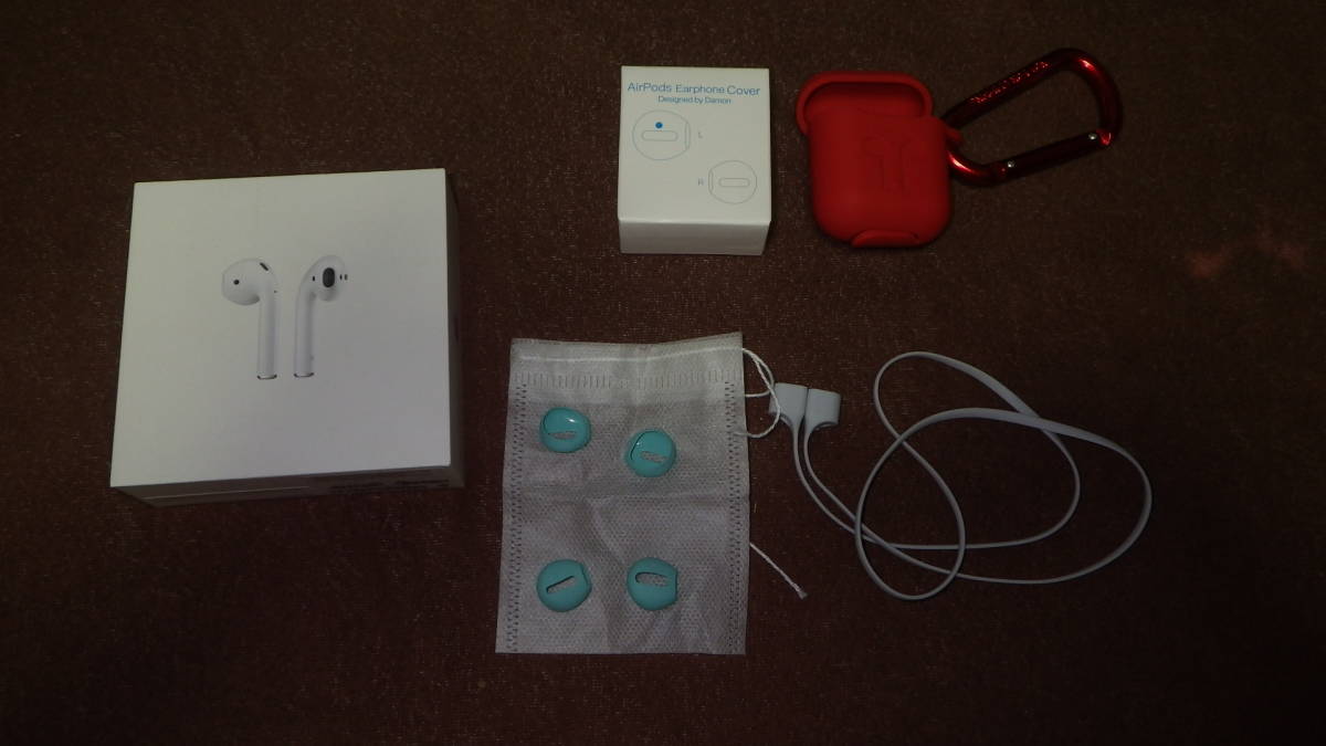 ★☆Apple AirPods無線耳機優秀二手配件全組裝正品蘋果Apple Pod盒☆★ 原文:★☆Apple AirPods ワイヤレス イヤホン 良品 中古 付属品完備 純正 正規品アップル エアーポッズ ケース ☆★