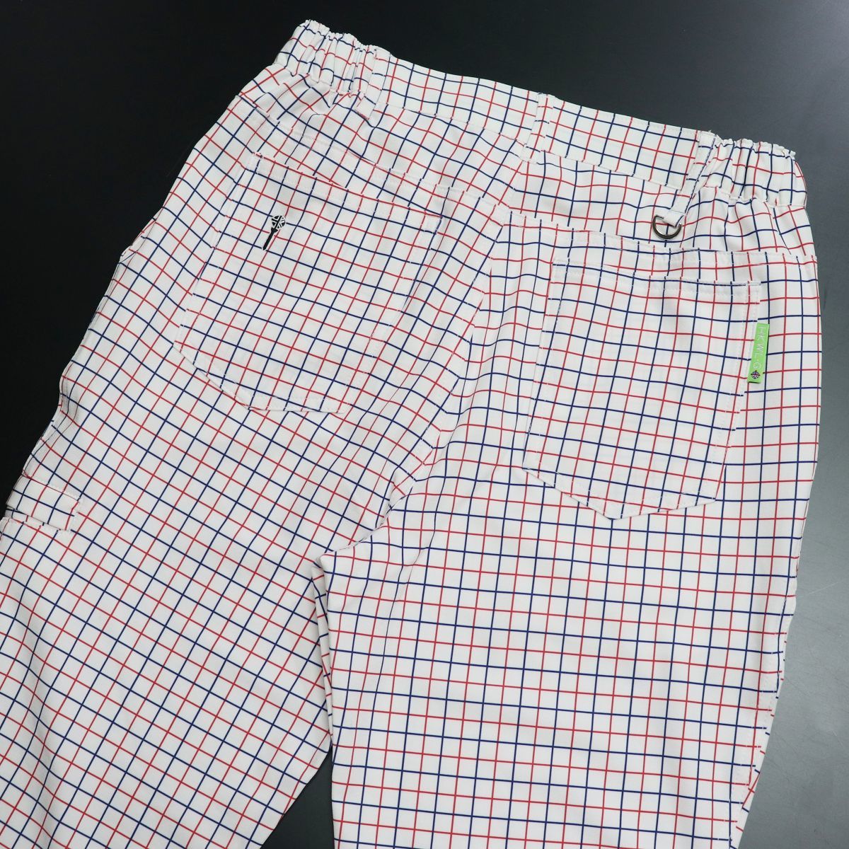 ★HK WORKS LONDON ゴルフ GOLF 新品 メンズ スポーツ ストレッチ ロング パンツ スラックス XLサイズ[HM1004-01-LL] 一 四 参★QWER★_画像2