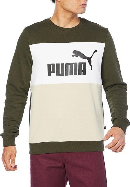 ★プーマ PUMA 新品 定番 ビッグロゴ カジュアル レギュラーフィット スウェット トレーナー シャツ XXLサイズ[849561641N-XXL]三 零★QWER_画像1