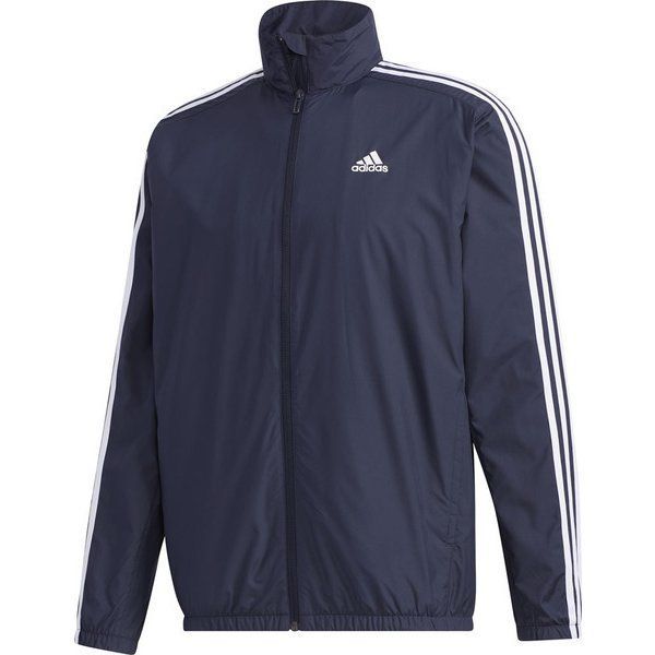 ★アディダス adidas 新品 メンズ 裏起毛 マストハブ 3ストライプス トレーニング ウインド ジャケット 紺 [GE0407-L] 二 弐★QWER★_画像3