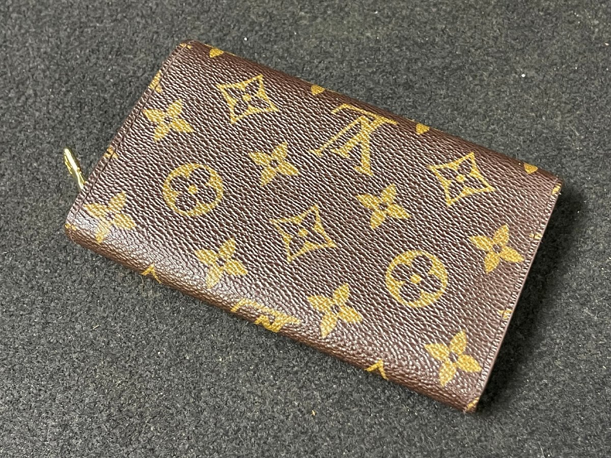 SN0511-19I　LOUIS VUITTON　ポルト・モネ・ビエ・トレゾール　MI0994/M61730　二つ折り財布　ルイ・ヴィトン　モノグラム　PVC_画像2