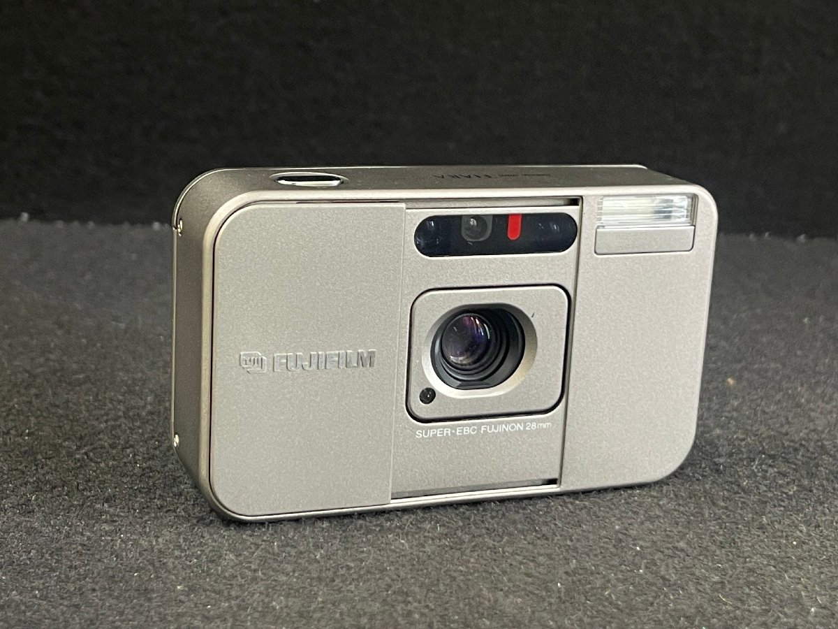 KY0511-6I　ゆうパック着払い　FUJIFILM　CARDIA mini　TIARA　28mm　コンパクトカメラ　富士フィルム　ティアラ　フィルムカメラ_画像1