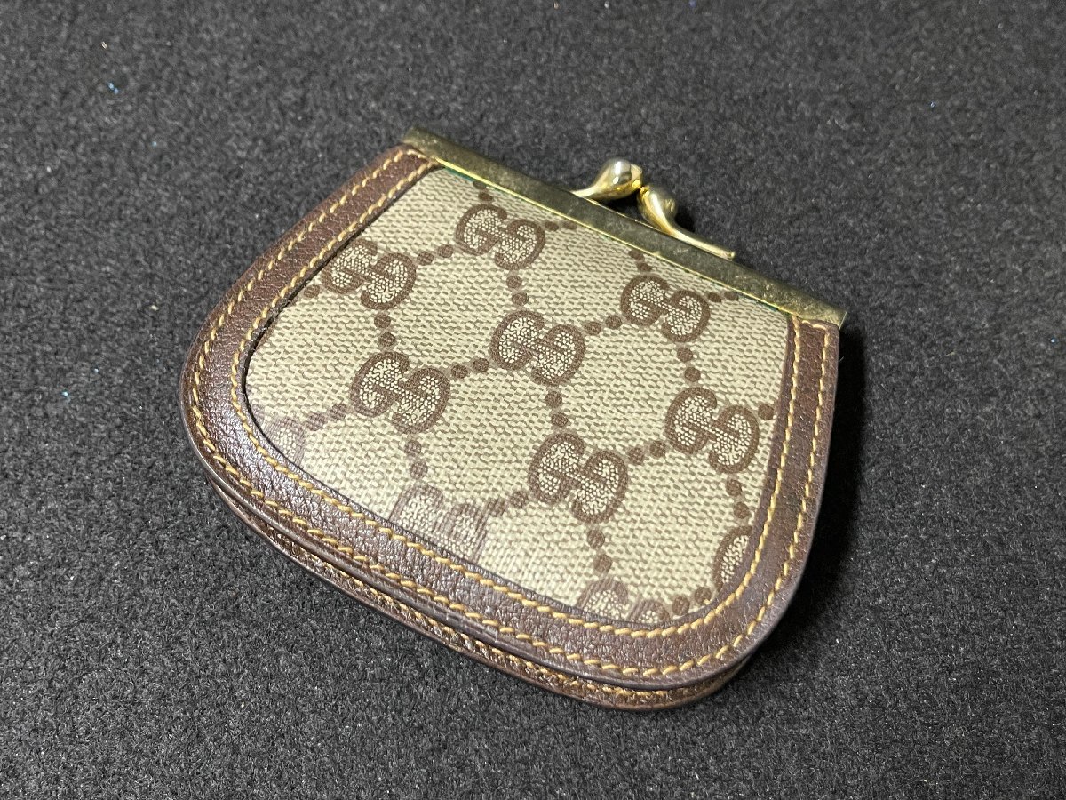 MK0511-24I　GUCCI　コインケース　GG柄　がま口　030.922.0903　ウォレット　服飾小物　財布　グッチ_画像2