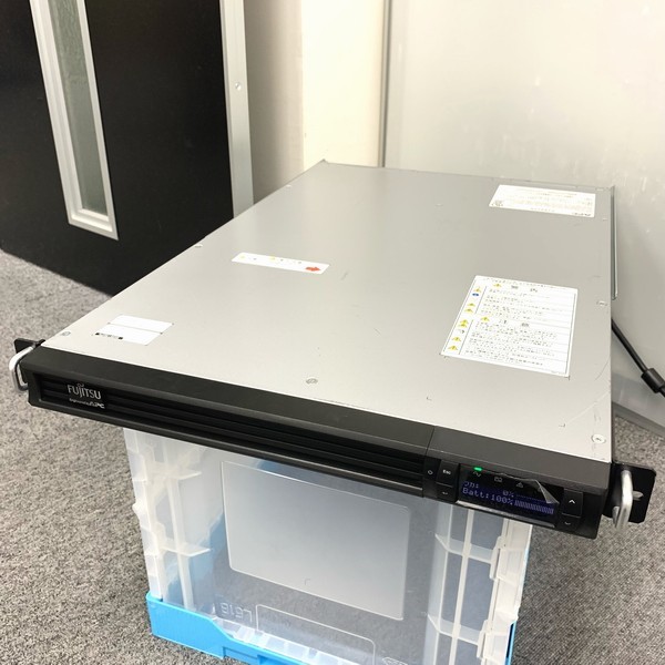 @S1369 present condition goods guarantee less Fujitsu APC high performance Uninterruptible Power Supply Smart-UPS 1200(FJM1200RMJ1U)/PY-UPAR12 battery exchange date /Sep(9 month )-2021