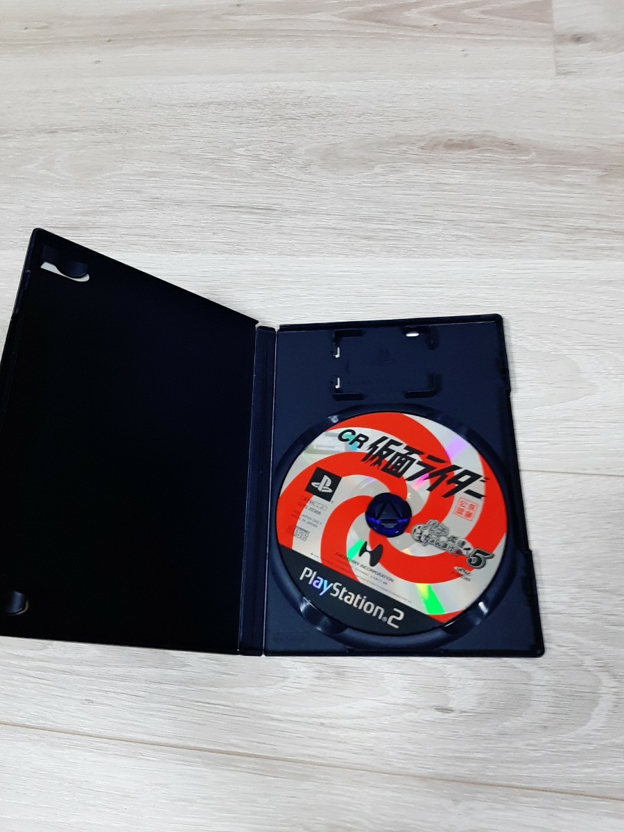 **PS2 soft CR Kamen Rider Pachi .......5 record surface excellent **