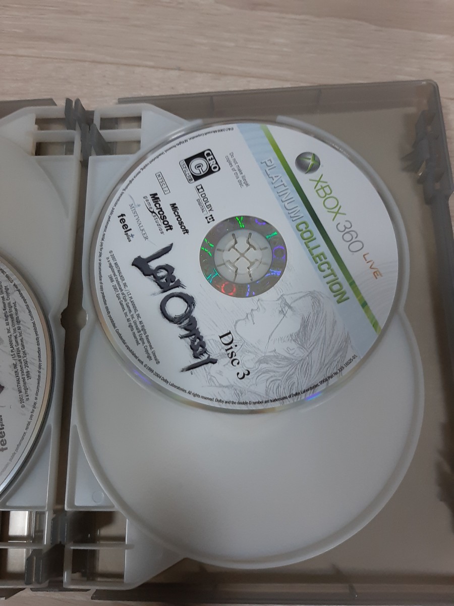 ★☆XBOX360ソフト　LOST ODYSSEY[プラチナコレクション] ロストオデッセイ 盤面良好 ☆★_画像6