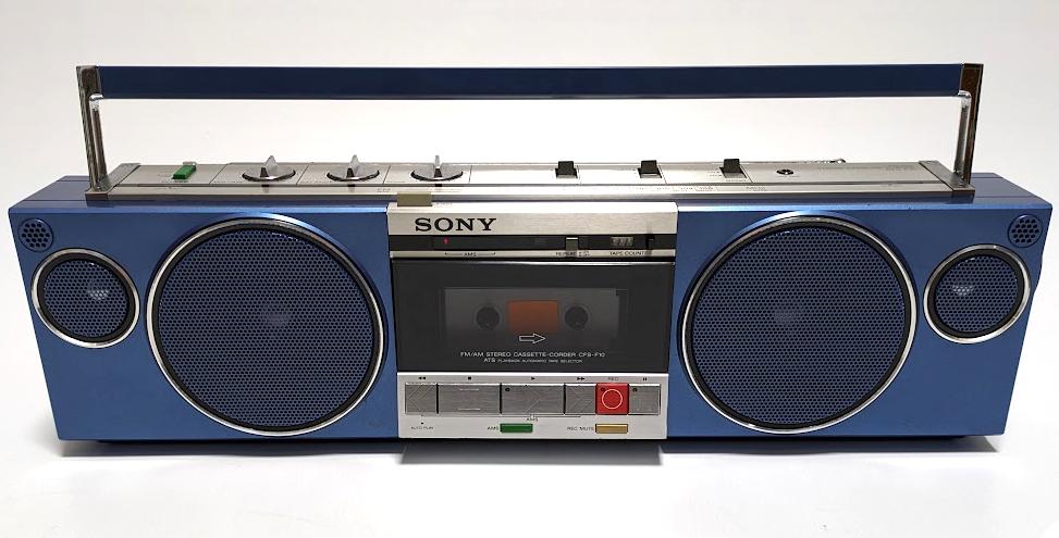 SONY ソニー CFS-F10 ラジカセ FM/AM カセットデッキ ステレオ STEREO CASSETTE CORDER 〈管理番号:K231171〉_画像1