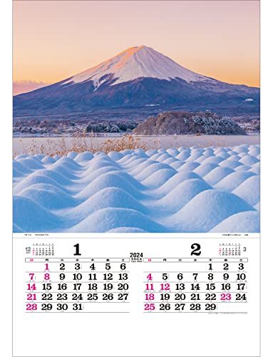トーダン 2024年 カレンダー 日本の情景 トーハン・ＤＸ フイルム 75 x 50.4cm TD-502_画像2