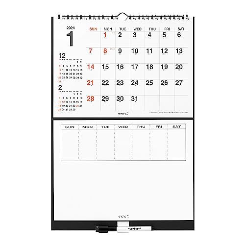 ミドリ 2024年 カレンダー 壁掛け ホワイトボードカレンダー M 31291006_画像2