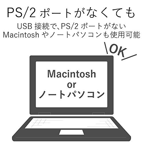 エレコム KVMスイッチ キーボード・マウス用 手元スイッチ付 ブラック KM-A22BBK_画像4