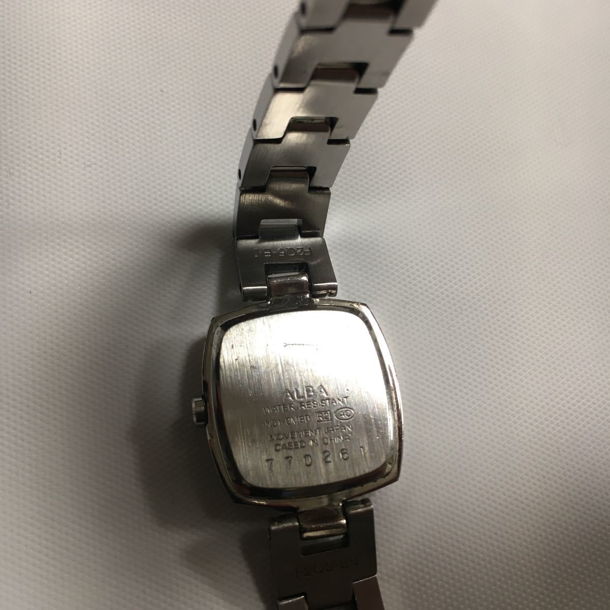 電池交換済 SEIKO ALBA ingenue レディース 腕時計 クォーツ 3針 1N01-0MB0 セイコー アルバの画像7
