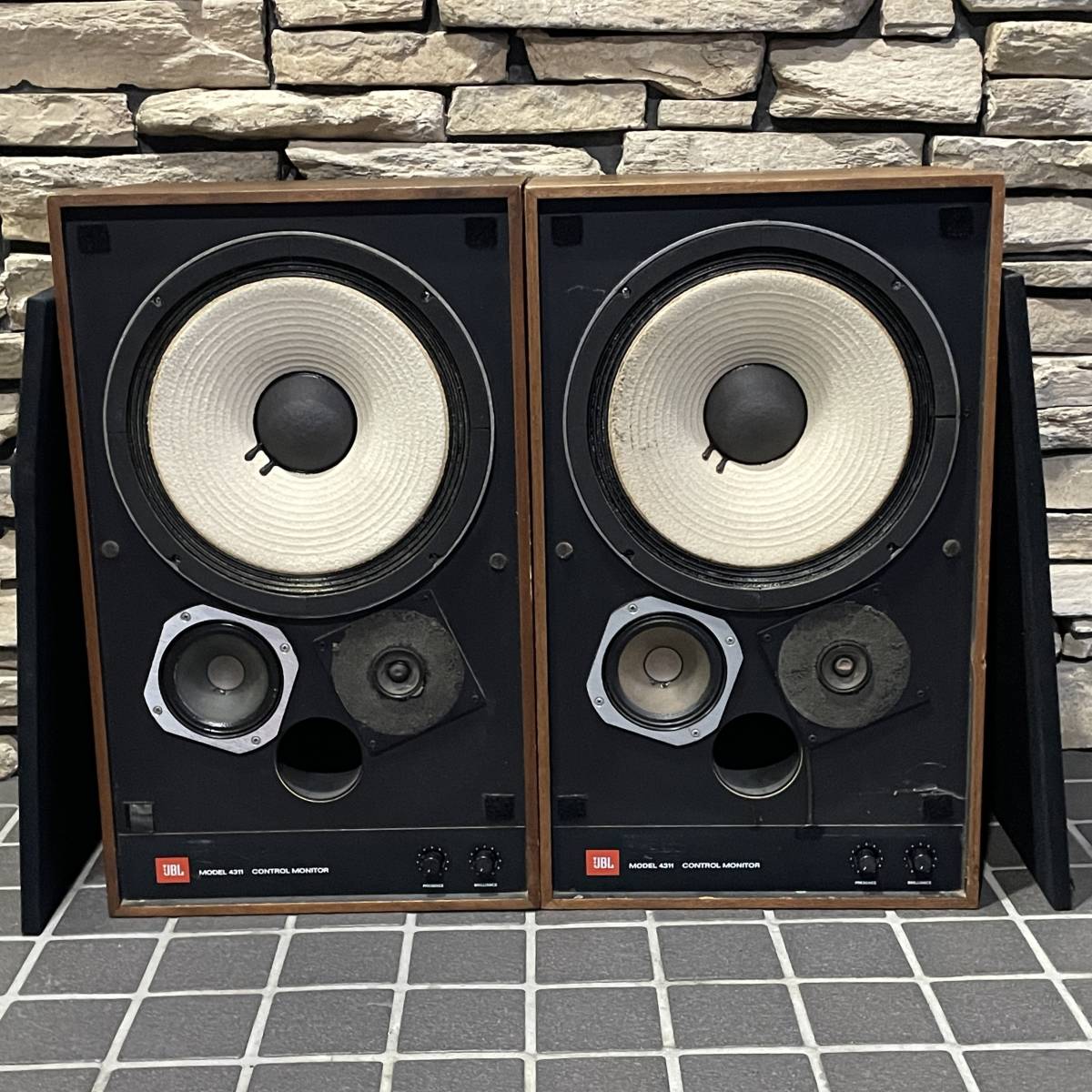 札幌発 JBL スピーカー 4311WX-A ペア【現状販売品】北TO2_画像2