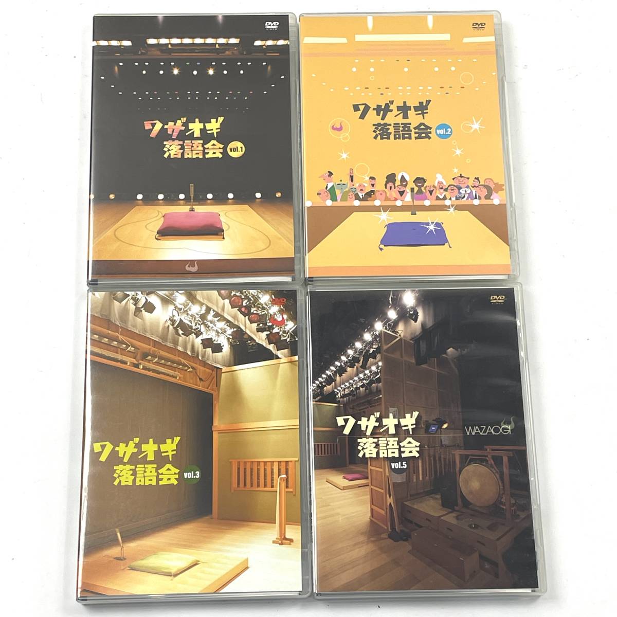 ワザオギ落語会 vol.1~3 vol.5 DVD4枚 北MZ2_画像2