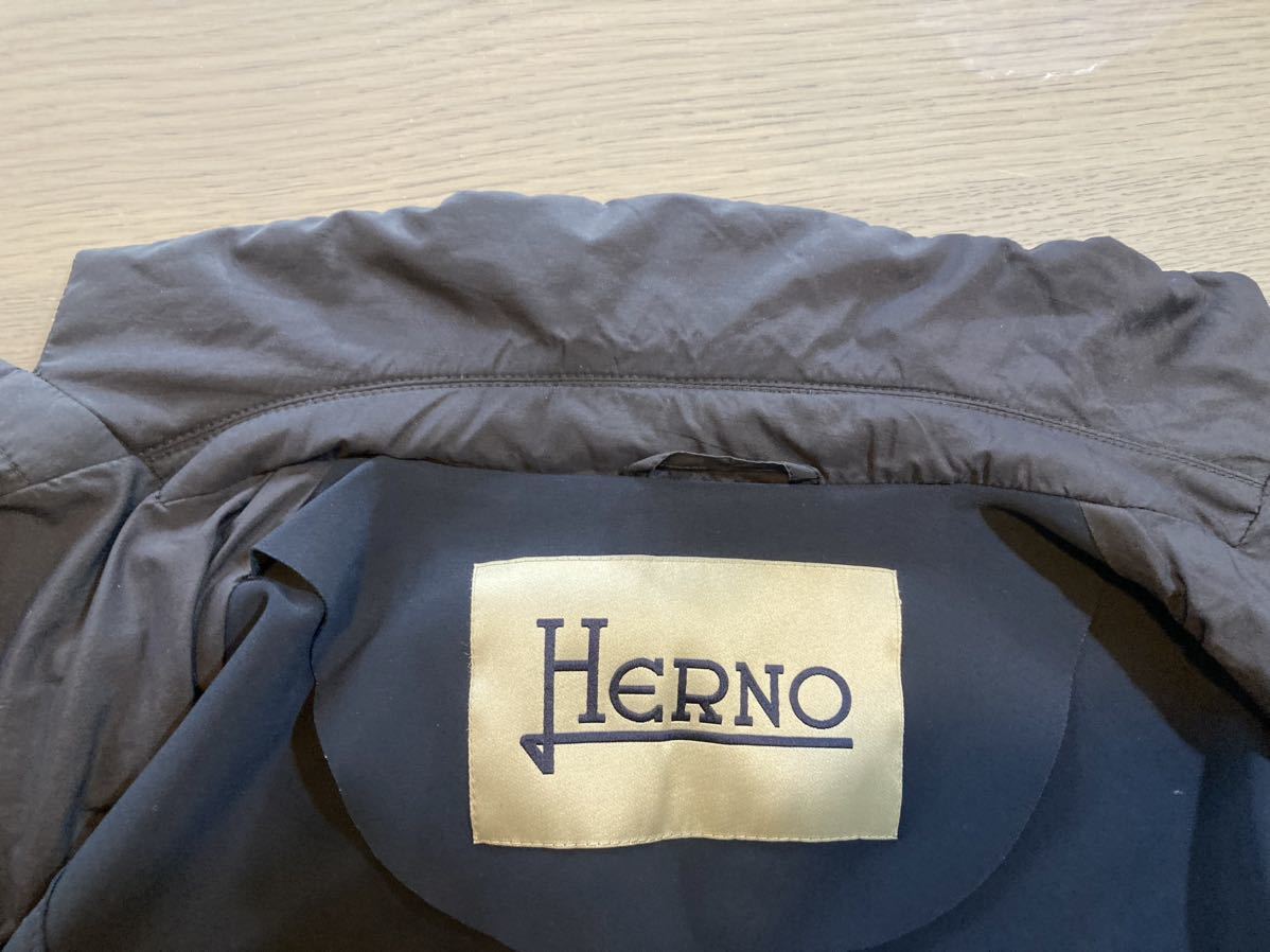 HERNO ヘルノ　レディースジャケット ネイビー _画像7
